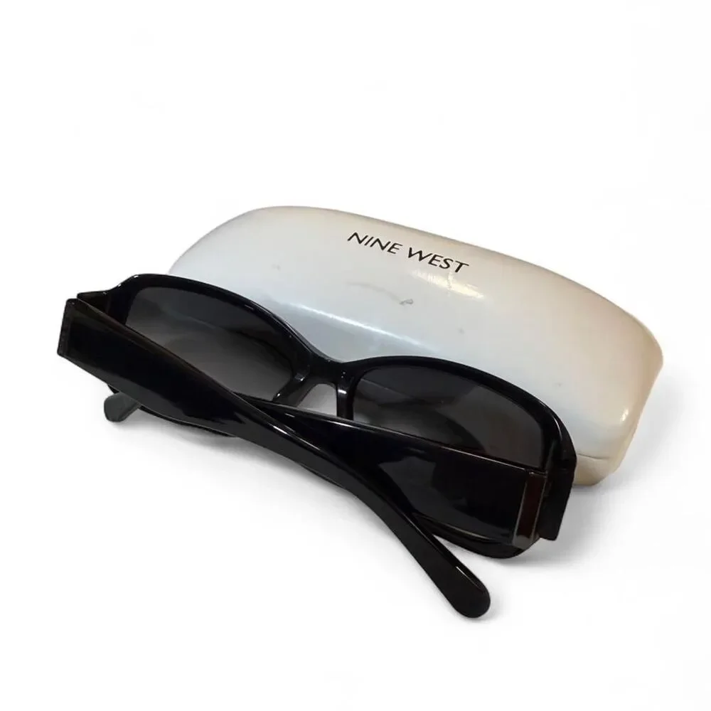 Nine West Women's Black and Brown Sunglasses